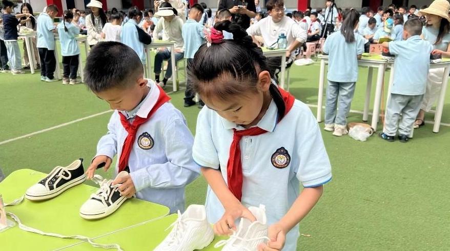 以“劳”树品德 以“动”促成长——碑林区永宁小学开展劳动技能大赛