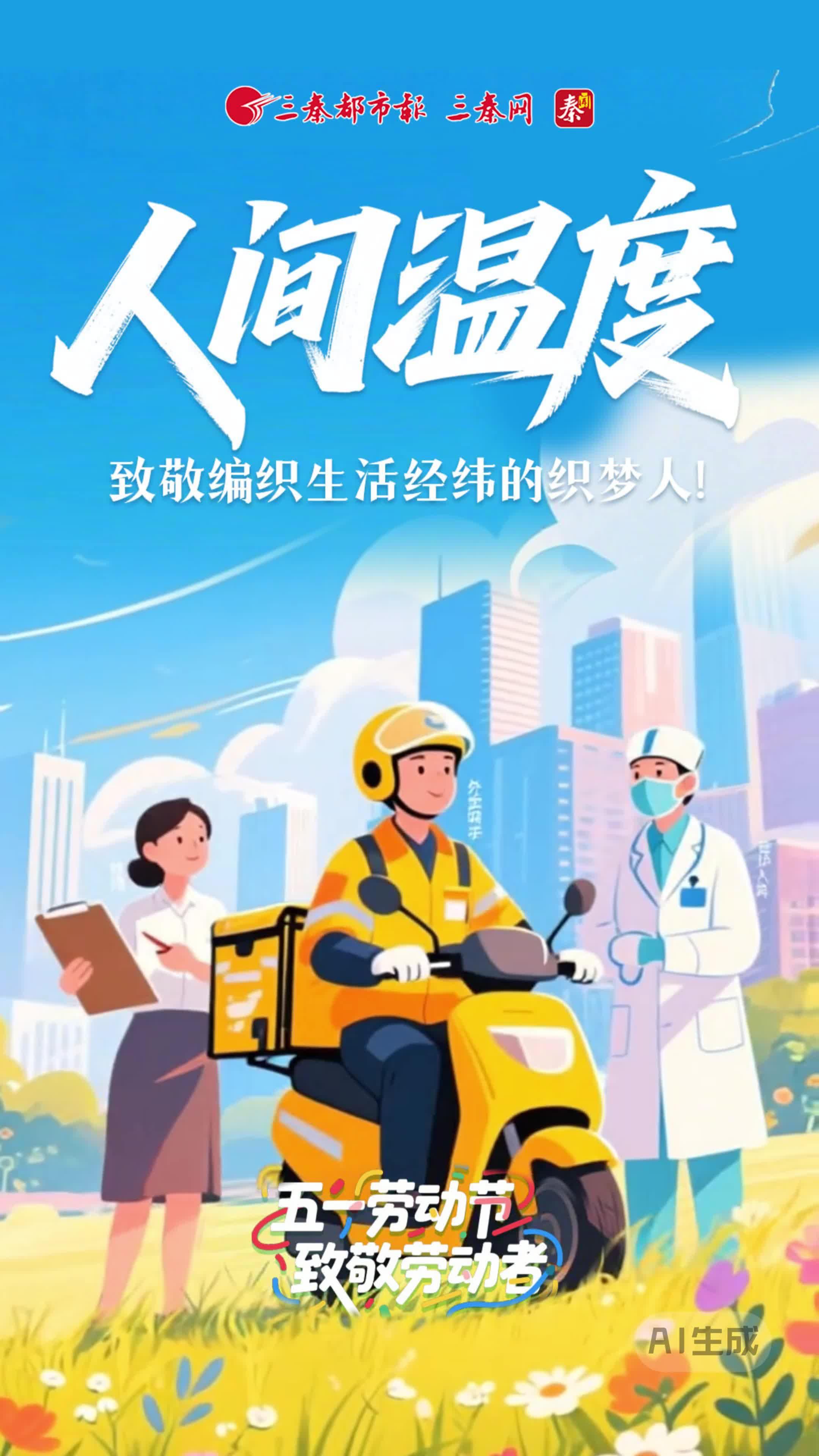 五一劳动节·致敬劳动者丨人间温度！致敬编织生活经纬的织梦人