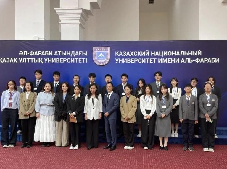 从长安到哈萨克斯坦——西安外国语大学附属学校初中生模联课堂跨越国界的深度之旅