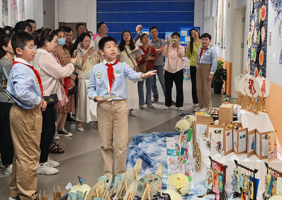 以艺为媒 共育花开|通济坊小学家校社共育活动圆满收官