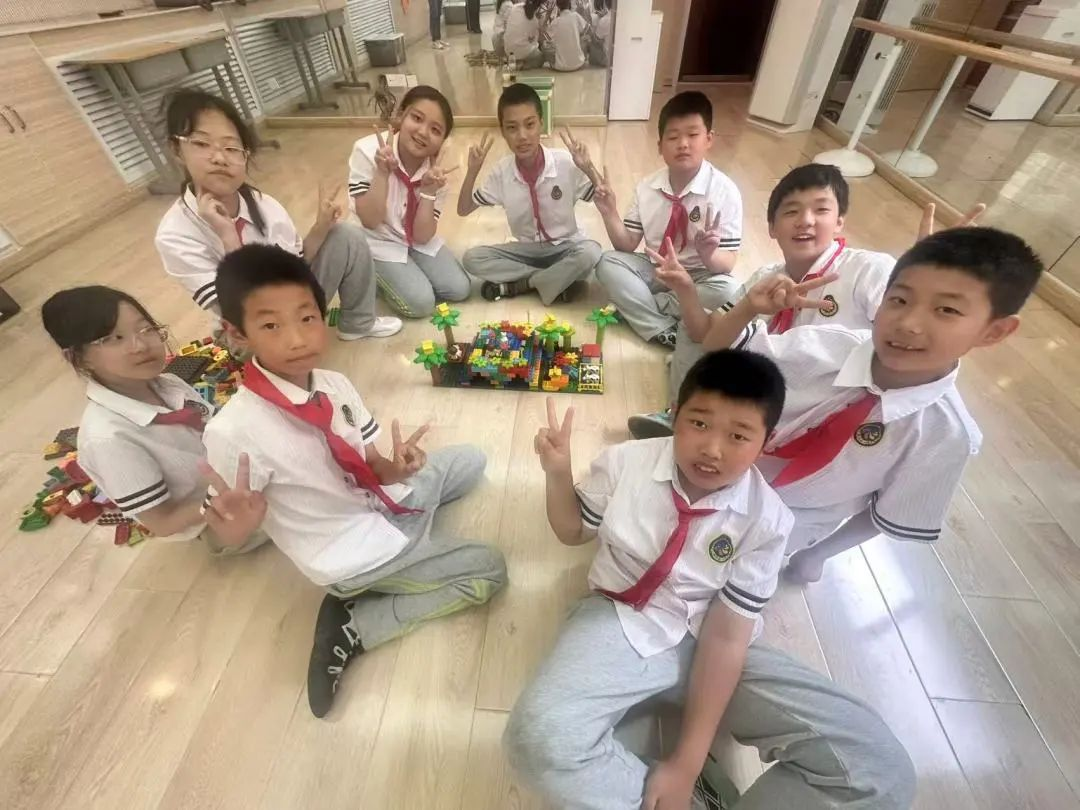 碑林区振兴路小学：乐高搭起友谊桥