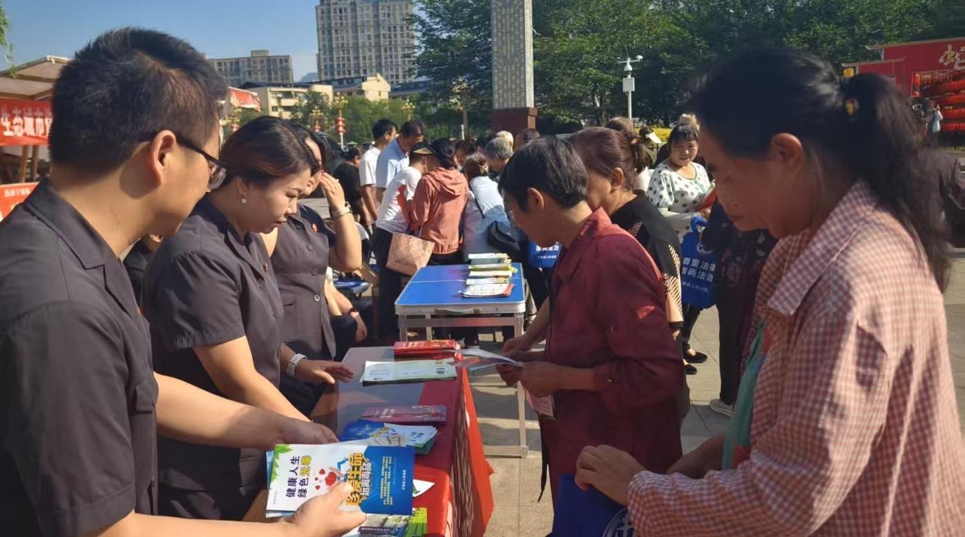 美丽中国我先行 法律宣传入人心