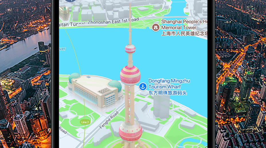 阿里巴巴高德地图推出国内首个面向海外用户的多语言地图