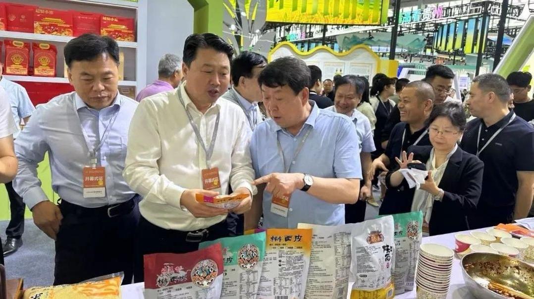 宝鸡擀面皮亮相第七届粮交会