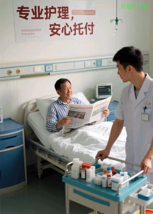 一人住院再也不用全家受累 无陪护病房专业护理暖人心