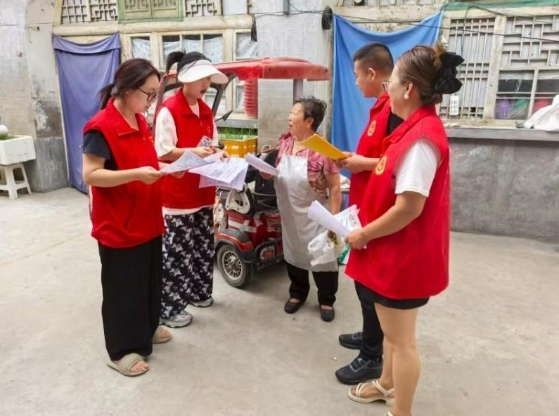 子长市林虎山社区：筑牢防汛安全线 守护社区万家宁