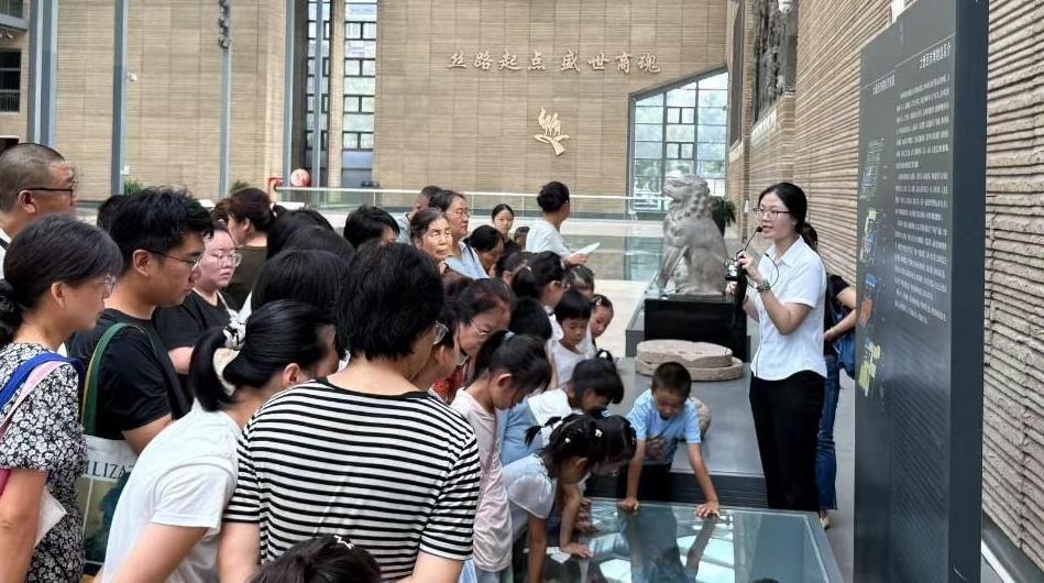 穿越丝路印记，播撒文化种子——“趣玩一夏”亲子探秘大唐西市博物馆研学营顺利举行