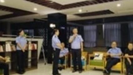 武功公安开展趣味心理辅导活动