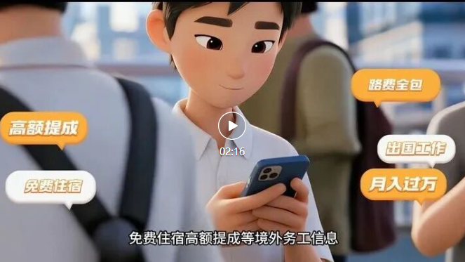 天上不会掉馅饼，求职路上别让境外高薪套路您！