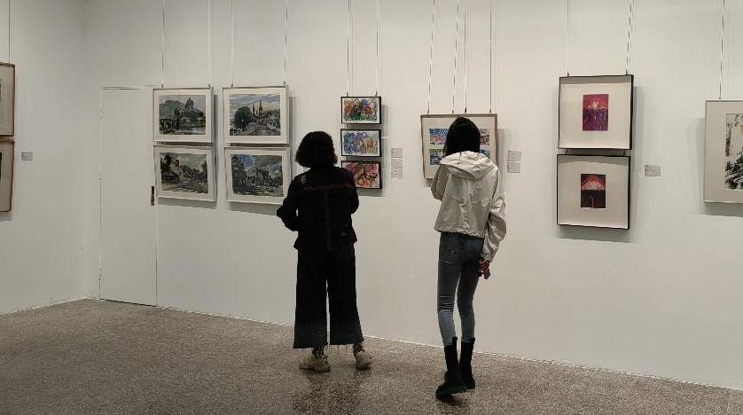 西安美院举办第二届归国留学人员美术作品展