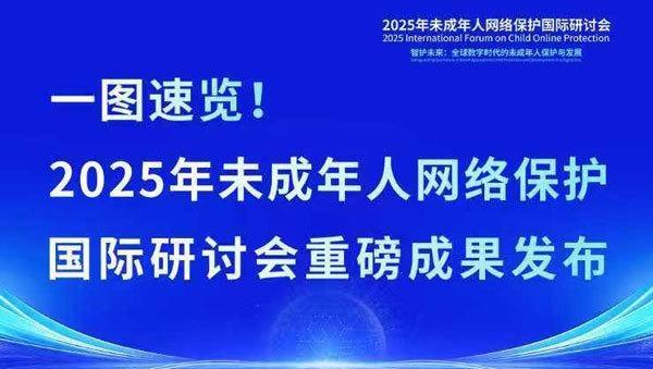 一图速览! 2025年未成年人网络保护国际研讨会重磅成果发布