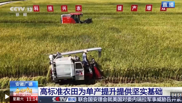 科技赋能单产提升 记者探访“大国粮仓”第一线