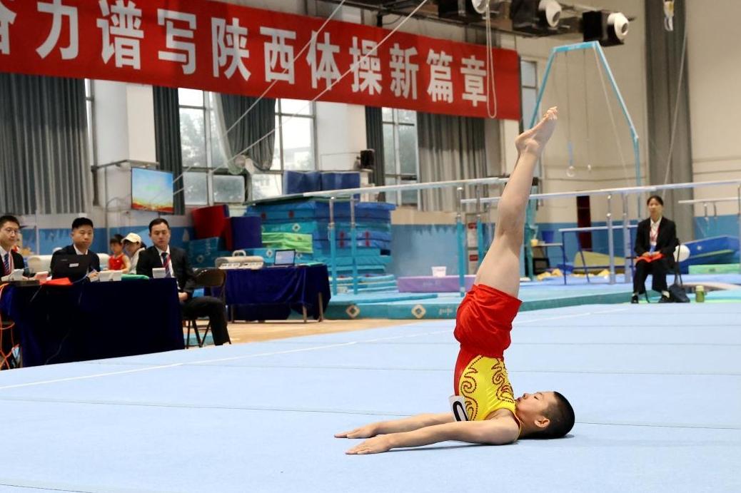 2025年陕西省青少年体操冠军赛收官