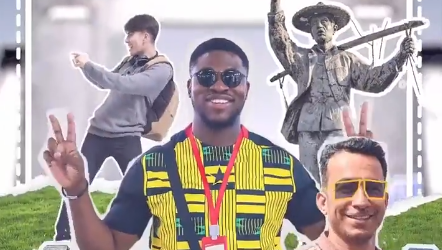 为啥在这里逛街的外国人人手一个行李箱？