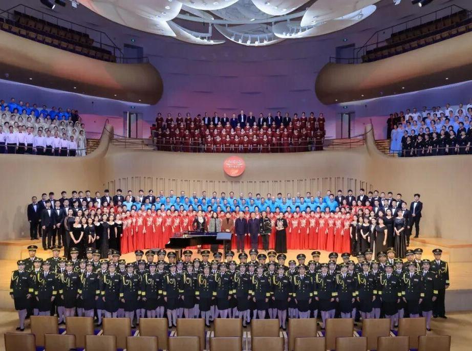 《和平颂》西安合唱周系列活动落幕