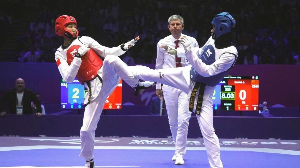 跆拳道世锦赛收官 中国队奖牌总数列第一