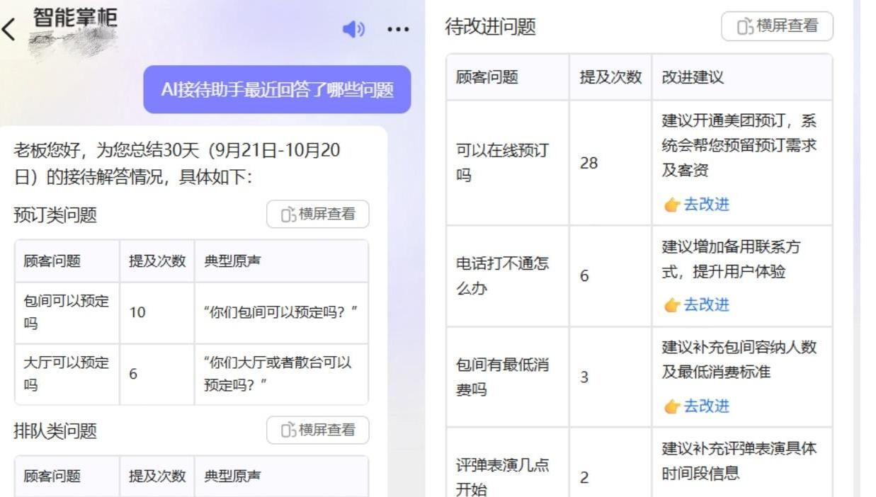 单月试点带动近15万堂食订单，美团“智能掌柜”全面升级餐饮门店AI电话接待能力