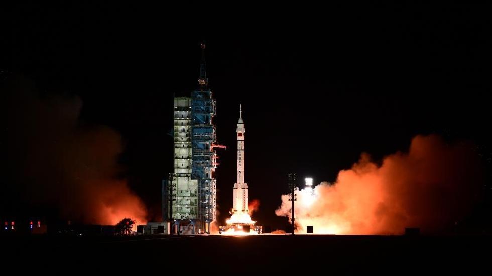 60秒回顾神舟二十一号发射精彩瞬间