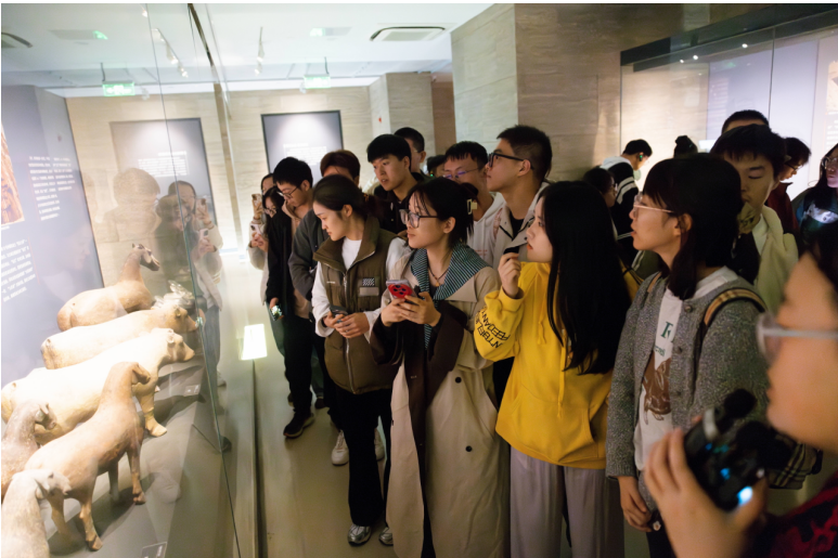 西工大“馆长带你看文物”美育课程在汉景帝阳陵博物院圆满结课