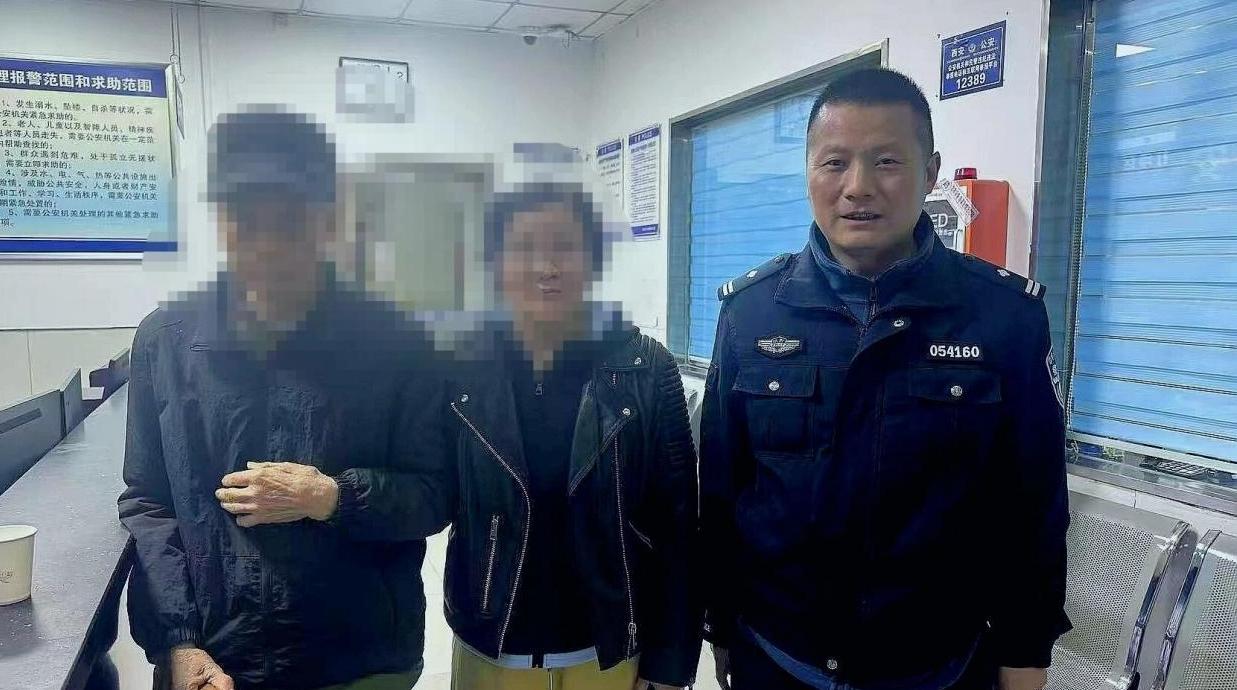 警民一家亲 遇难见真情