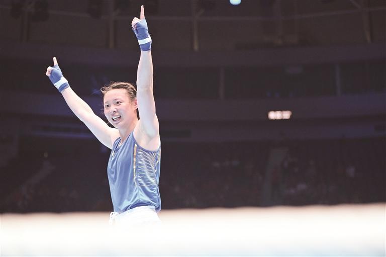 陕西选手陈姿伊摘金