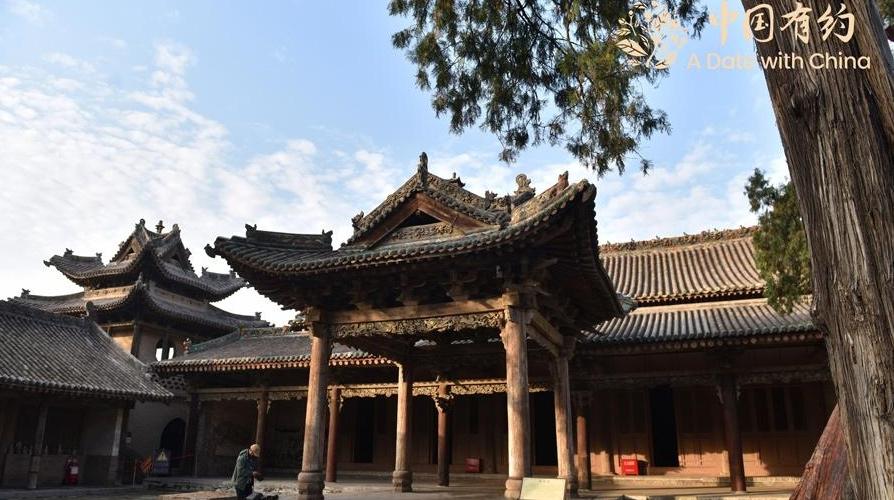 中国有约｜国际友人走进“活着的明清小城” 感受汾城古建筑群的历史魅力