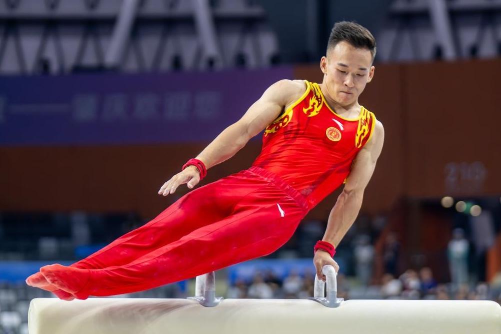 全运会丨副校长肖若腾卫冕