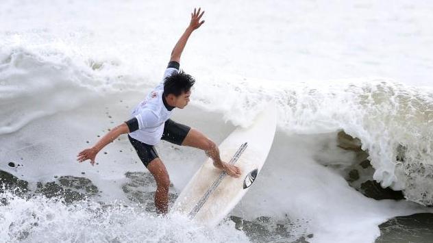 全运会 | 做浪头上的勇者