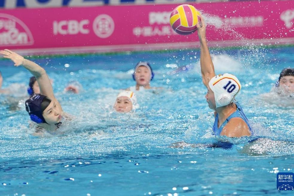 全運會丨水球——女子小組賽：上海勝廣西