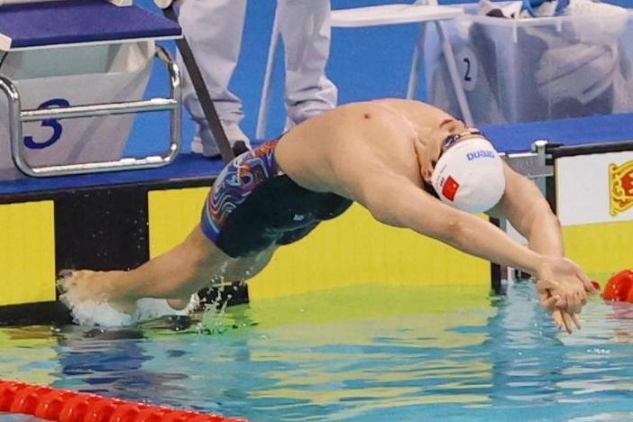 十五運會游泳|陜軍再奪兩枚銅牌