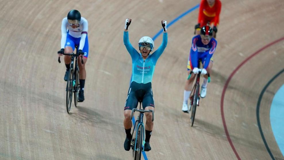 全運會｜場地自行車賽收官 李思穎為香港隊再添一金