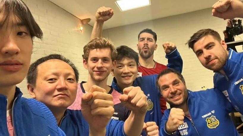 樊振東歐冠首秀贏球 薩爾布呂肯乒乓球隊(duì)挺進(jìn)八強(qiáng)