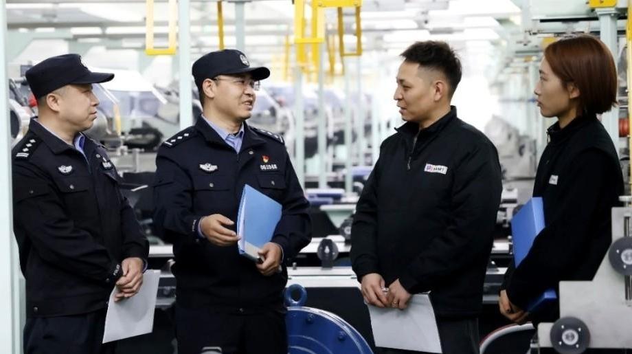 乾县公安开展易制毒化学品企业专项检查