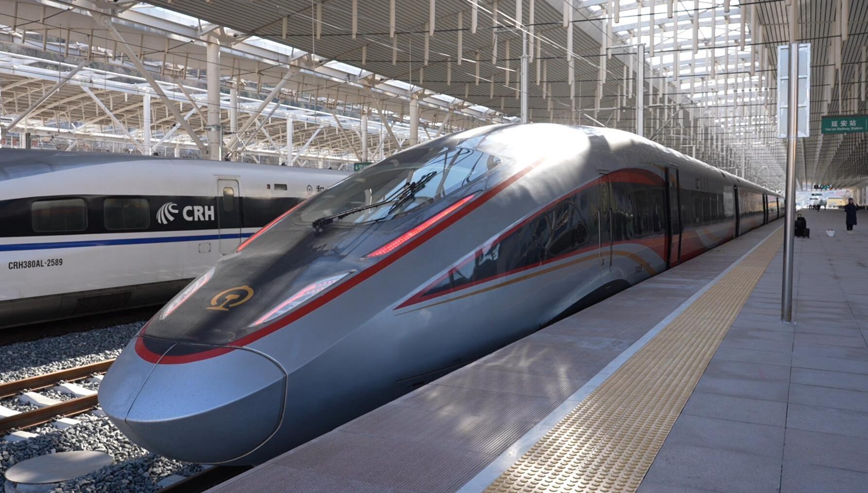 圣地延安通高鐵了