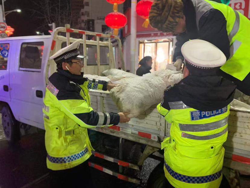 楊凌交警全力保暢通