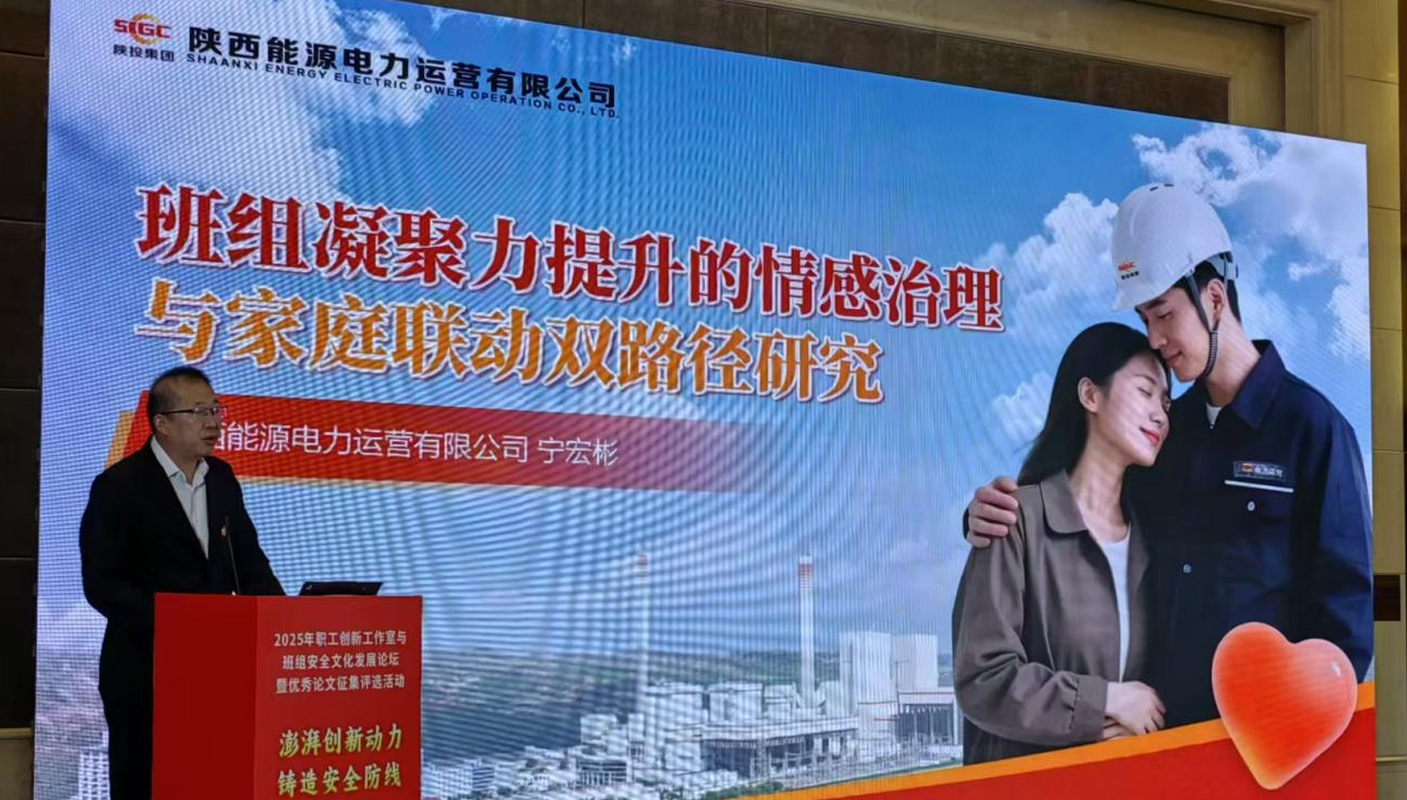 陜投電力運營安全管理論文榮獲全國論壇二等獎