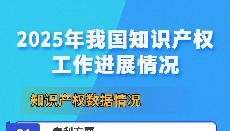 突破500萬件！2025知識產權工作“成績單”來了