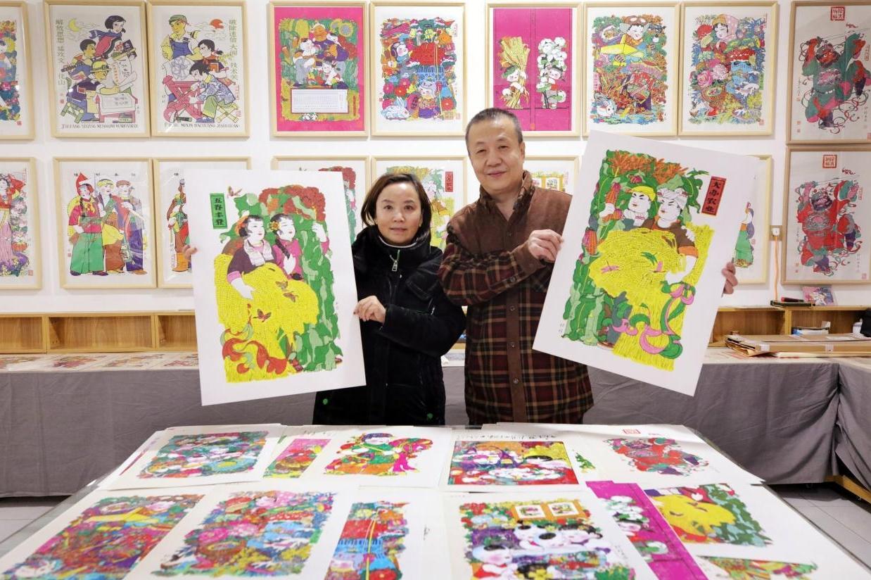 淙栩年畫丨三代人守藝傳年味