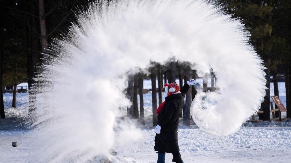 冬游“神州北極”漠河