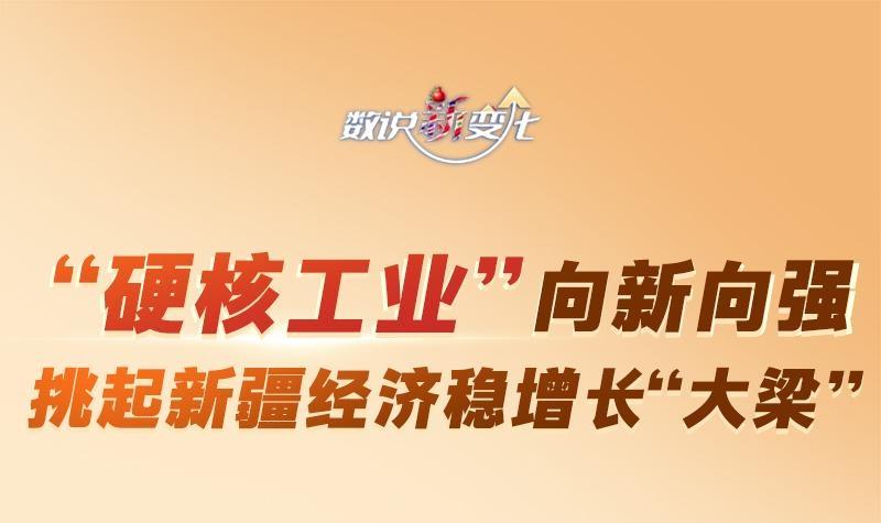 數說“新”變化丨“硬核工業”向新向強，挑起新疆經濟穩增長“大梁”