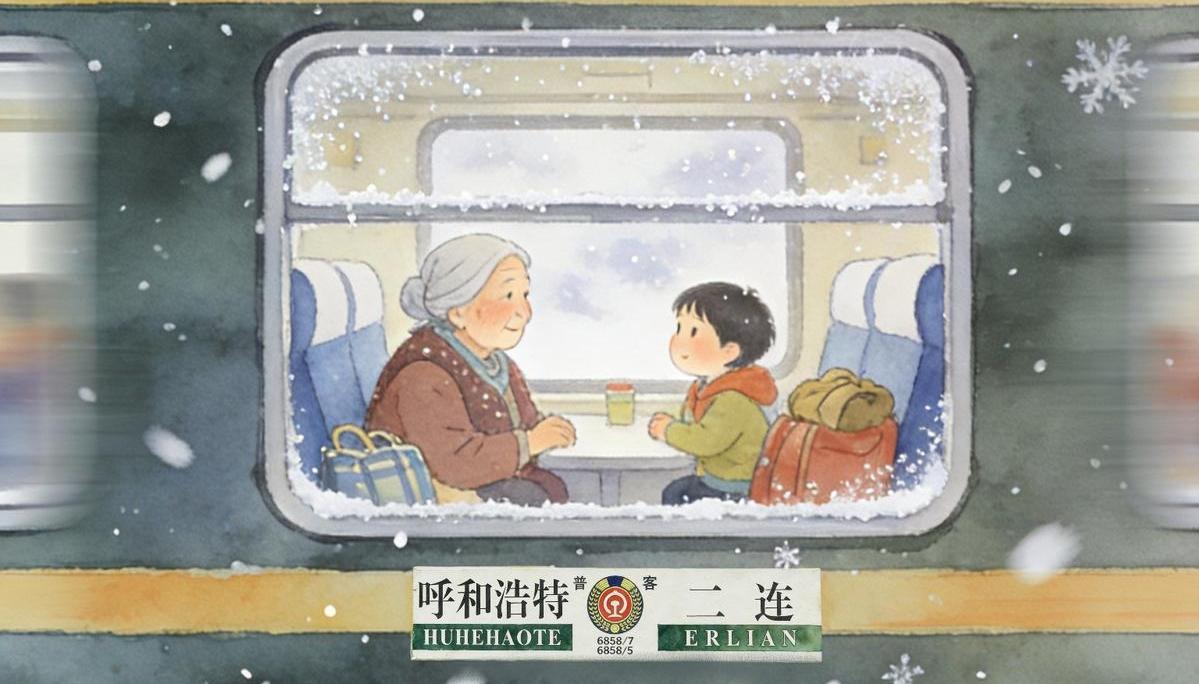 风雪慢火车，北疆乡村振兴的民生“暖动脉”