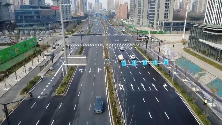 西安城南交通动脉焕新 郭杜街至长安街提升改造项目全线贯通