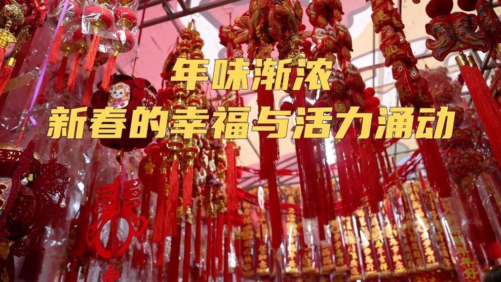 新华视点｜年味渐浓 新春的幸福与活力涌动