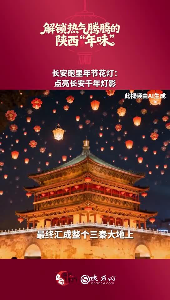 长安砲里年节花灯：点亮长安千年灯影