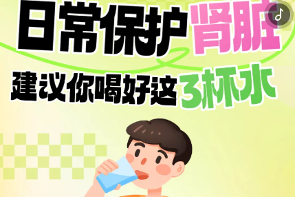 H5｜日常保护肾脏，建议你喝好这3杯水