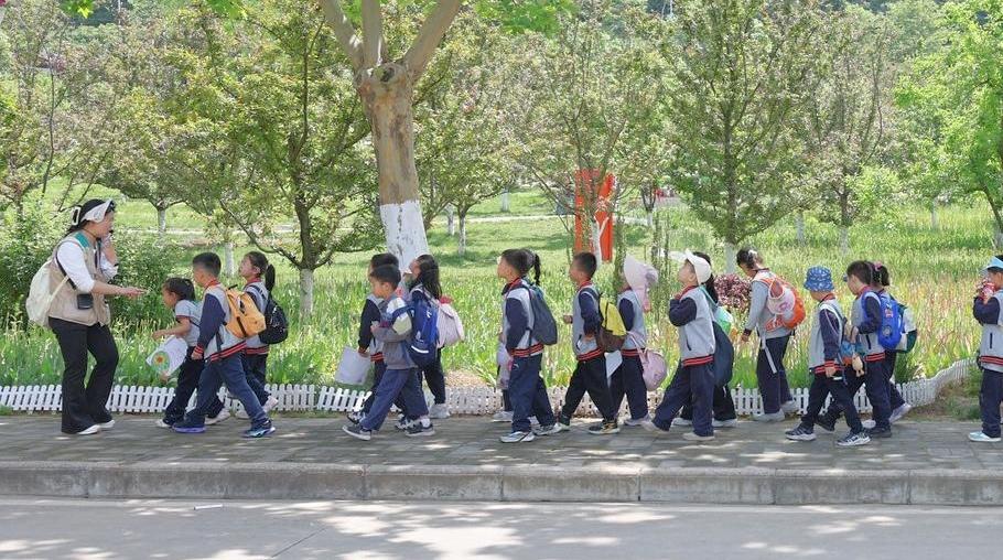 探秘秦岭秘境：西安外国语大学附属学校“三秦学生记者”开展行走的课堂