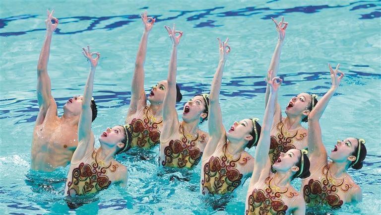中国队斩获5金3银1铜