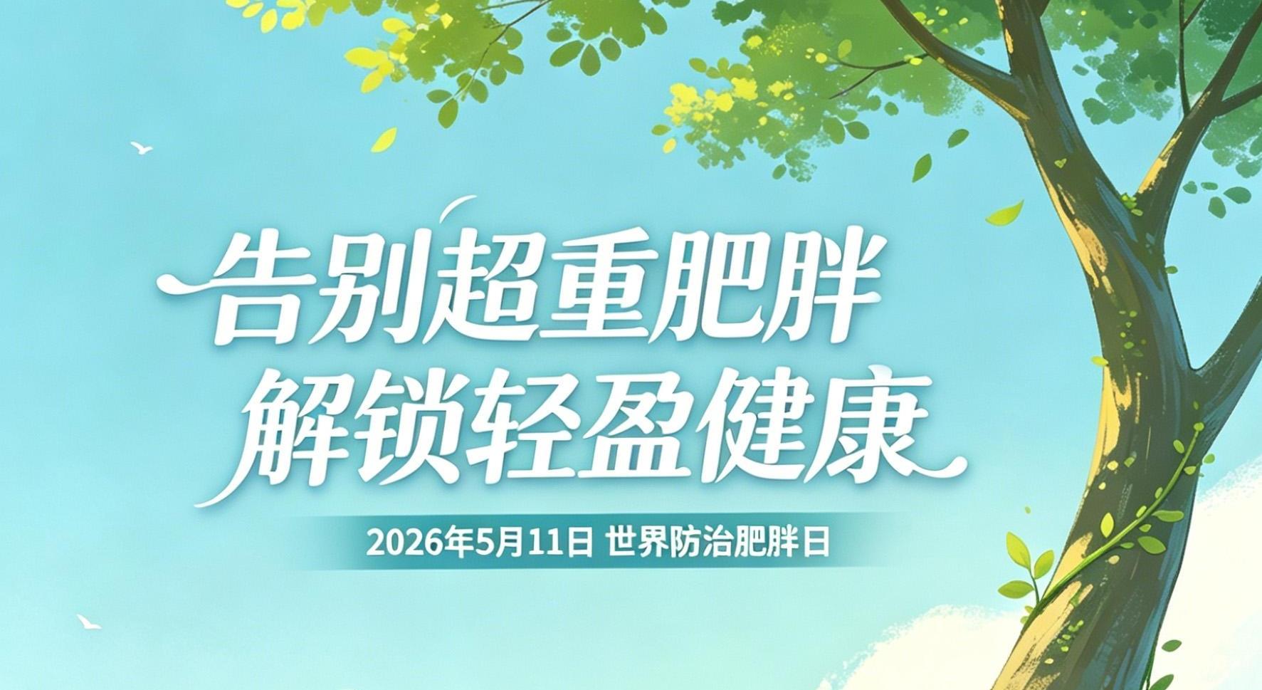 世界防治肥胖日｜告别超重肥胖，解锁轻盈健康