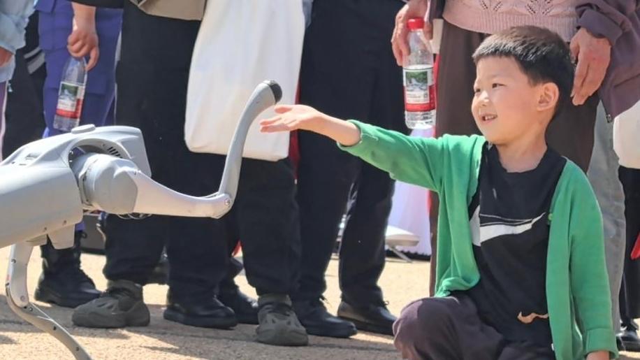 看机器狗搜救、学打“救命结”！陕西省全国防灾减灾日宣传活动在西安举行