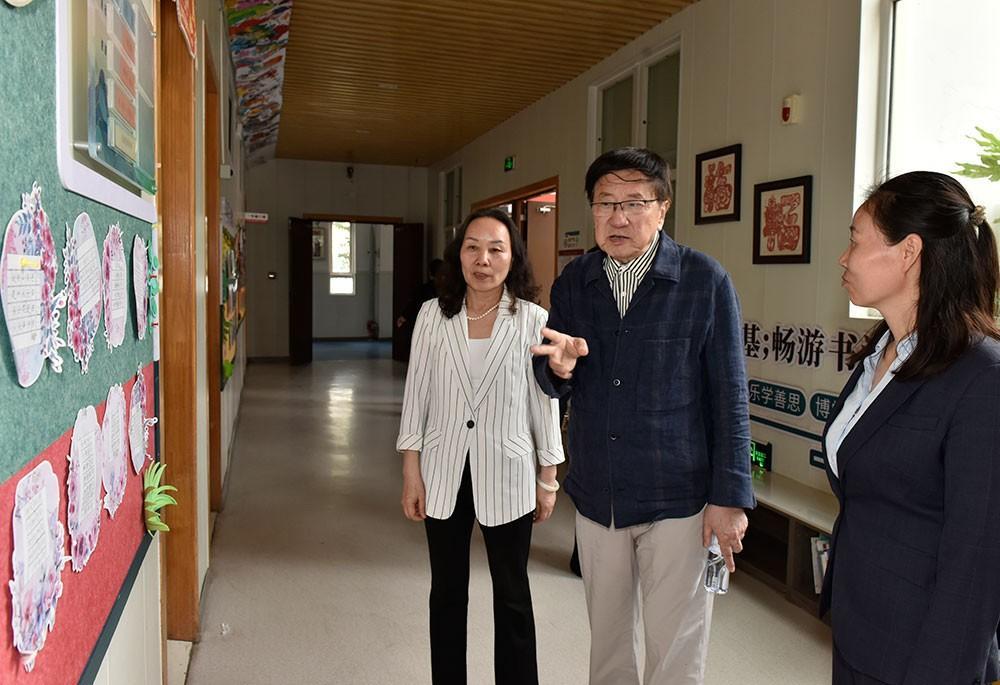 教育专家冯恩洪做客长安博雅小学